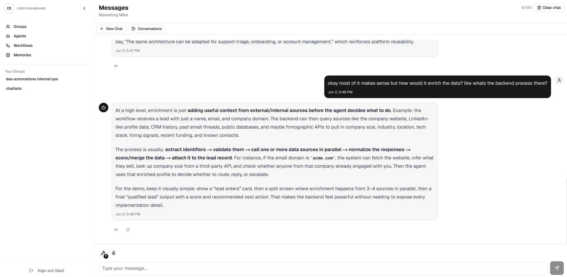 Murakami integrations